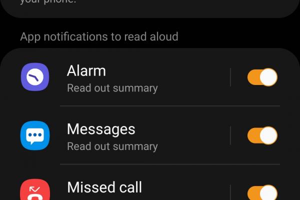 Screenshots aplicație Samsung Galaxy Buds Pro