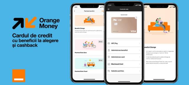 Cardul de credit digital Orange Money poate fi obținut acum de către clienți direct din aplicația mobilă