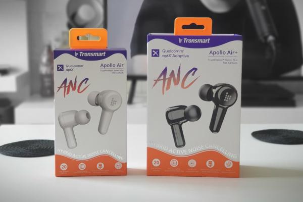 Prezentare Tronsmart Apollo Air: Căști wireless accesibile, cu ANC, Qualcomm aptX și până la 20 ore autonomie 