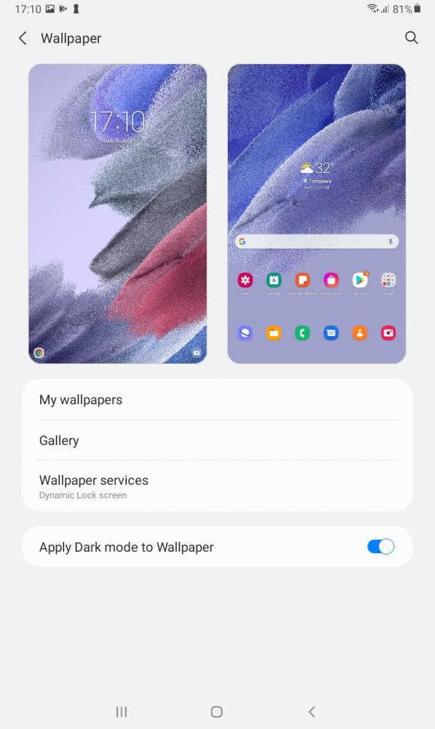 galaxy tab a7 one ui 3.0