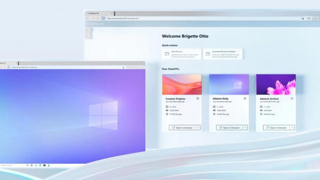 <b>Microsoft anunţă Windows 365, platforma din cloud care aduce Windows pe telefoane cu Android, iOS + altele</b>Microsoft a surprins pe toată lumea anunţând pe 14 iulie 2021 Windows 365, o nouă versiune de Windows sub formă de Cloud OS. Practic totul se petrece în cloud şi poţi avea pe terminalul tău, inclusiv iPhone un sistem de operare Windows