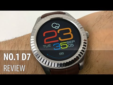 NO.1 D7 Video Review (Smartwatch Android cu funcții de smartphone)