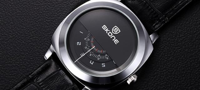 TomTop are o reducere specială pentru ceasul SKON 5017 Half Dial; un accesoriu fashion deosebit ce costă 7.79 dolari