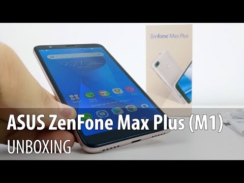 ASUS ZenFone Max Plus (M1) Video Unboxing în Limba Română