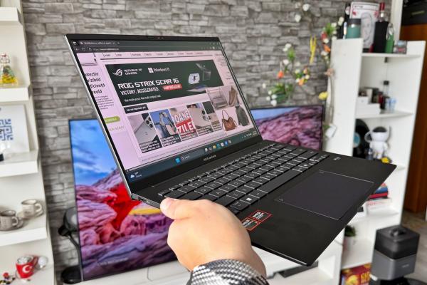 Prezentare ASUS ZenBook 14 (UM3406K); Laptop ultraportabil cu procesor AMD Ryzen AI 7 350 și ecran OLED 120Hz cu rezoluție 3K