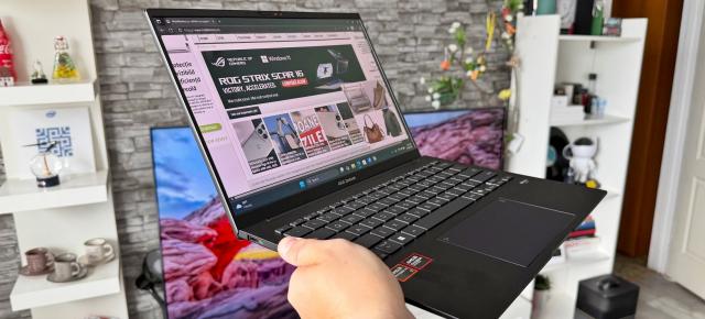 Prezentare ASUS ZenBook 14 (UM3406K); Laptop ultraportabil cu procesor AMD Ryzen AI 7 350 și ecran OLED 120Hz cu rezoluție 3K