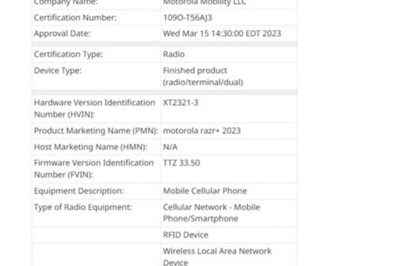 Motorola RAZR 40 Ultra - Certificări: Motorola-Razr-2023-REL-530x420.jpg