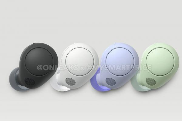 Căştile Sony WF-C700N (earbuds) au primit materiale promoţionale înainte de lansare; Apare şi o culoare nouă WH-1000XM5