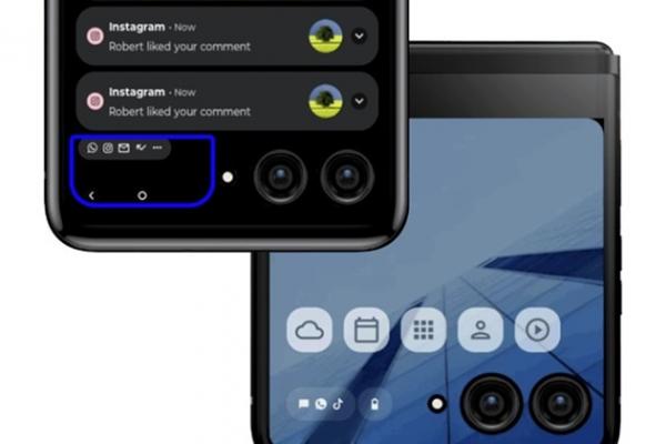 Motorola RAZR 40 Ultra este numele telefonului pliabil cu clapetă și ecran extern ce ocupă întreaga zonă frontală; Lansarea se apropie
