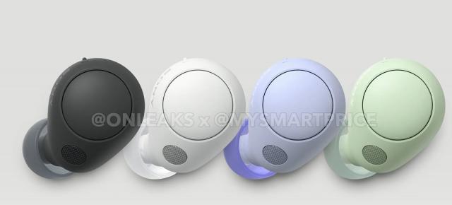 Căştile Sony WF-C700N (earbuds) au primit materiale promoţionale înainte de lansare; Apare şi o culoare nouă WH-1000XM5