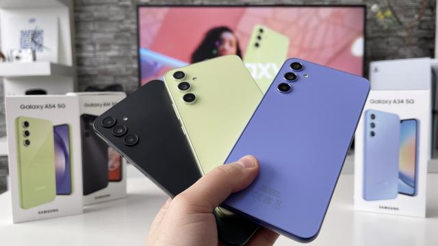 <b>Scoatem din cutie tripleta Galaxy A din 2023: Galaxy A54 5G, A34 5G şi A14 5G; Care e modelul meu preferat? (Unboxing)</b>Săptămâna trecută Samsung a lansat în România cele mai noi telefoane midrange din portofoliul său, Samsung Galaxy A54 5G, Galaxy A34 5G şi Galaxy A14 5G. E câte ceva pentru fiecare: telefon entry level, model midrange bun de gaming