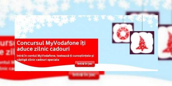 Crăciun În fiecare zi, cu premii de la Vodafone: laptopuri, smartphone-uri și tablete