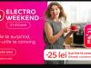 eMAG Electro Weekend vine cu extra reduceri de până la 20% la televizoare, smartphone-uri, gadget-uri și aparate de aer condiționat (21-23 iunie)