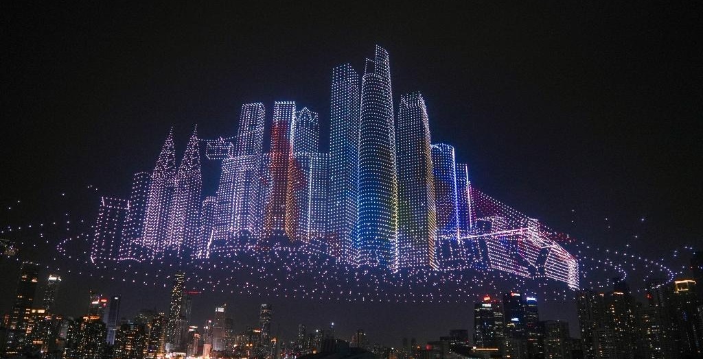 Record mondial stabilit în Chongqing; China impresionează cu cel mai mare show cu drone (Video)