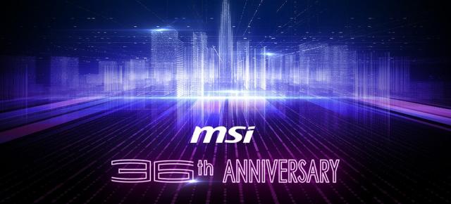 MSI își sărbătorește cea de-a 36-a aniversare și oferă o mulțime de premii atractive: Coduri Steam, smartwatch-uri și chiar laptopuri și monitoare de gaming