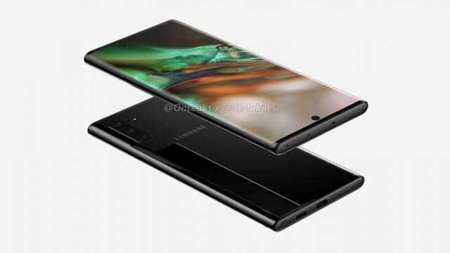 <b>Samsung Galaxy Note 10 își dezvăluie design-ul în randări exclusive; Adio jack 3.5 mm și buton Bixby </b>Momentul mult așteptat este aici, cel în care apar primele randări credibile pentru phablet-ul Samsung Galaxy Note 10 a cărui lansare o așteptăm la mijloc de lună august. Imaginile pe care le vedeți mai jos vin din partea celebrului 