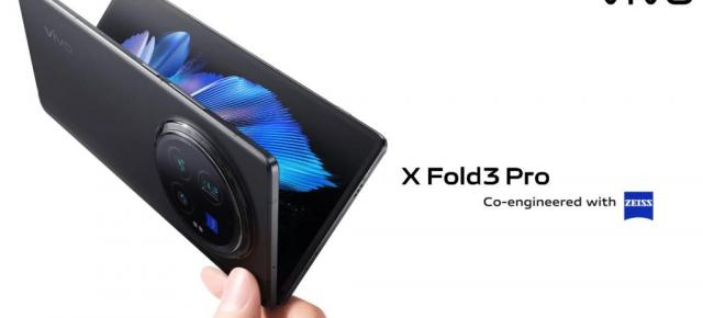 vivo X Fold3 Pro se pregătește de lansarea globală; Pliabil cu balama din fibră de carbon