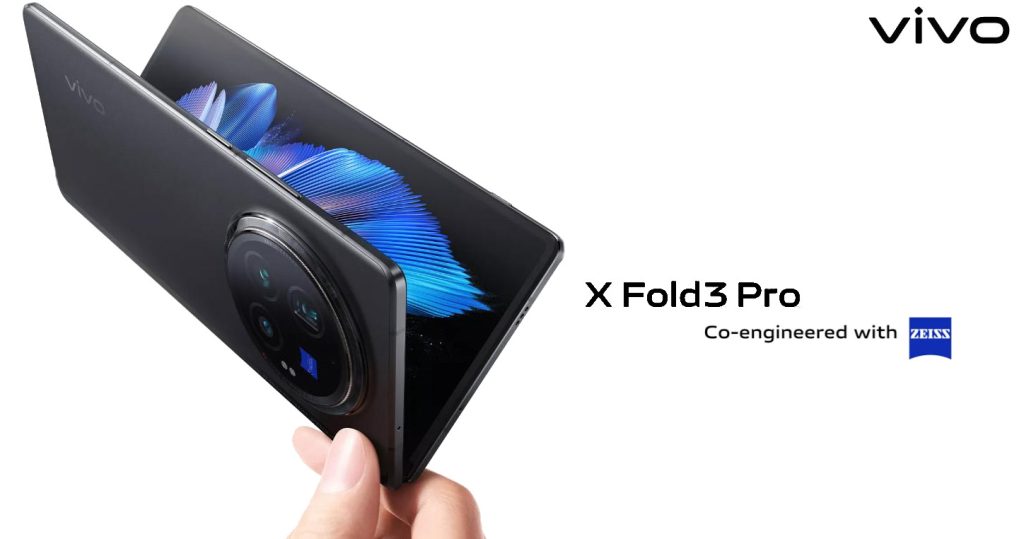 vivo X Fold3 Pro se pregătește de lansarea globală; Pliabil cu balama din fibră de carbon