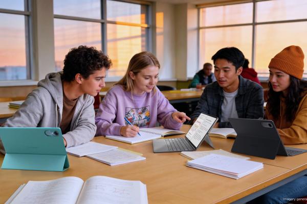 Lenovo propune tablete cu inteligență artificială pentru educație - cum sunt prezentate utilizările în școli