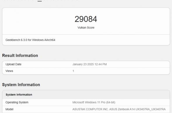 ASUS ZenBook A14 (UX3407) - GeekBench: GeekBench (1).jpg