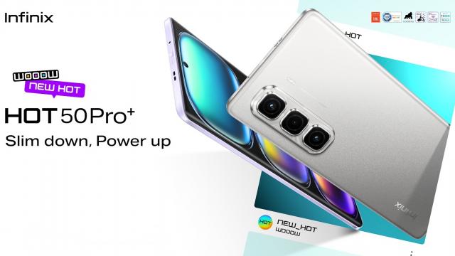 <b>Seria Infinix HOT 50 ajunge în România, în frunte cu varianta Pro+, cu design SlimEdge și talie de doar 6.8 mm</b>Pare că 2025 ne aduce tot mai multe smartphone-uri elegante, cu talii ultra-subțiri. Infinix se află printre primele companii ce inaugurează un astfel de design odată cu debutul seriei HOT 50. Lineup-ul a fost prezentat la sfârșitul anului 2024