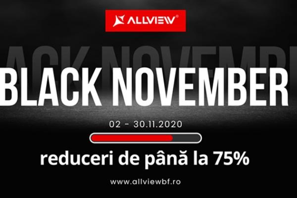 Allview Black Friday 2020 are loc în perioada 2 - 30 noiembrie și ni se pregătesc reduceri de până la 75%, oferte 1+1 gratis