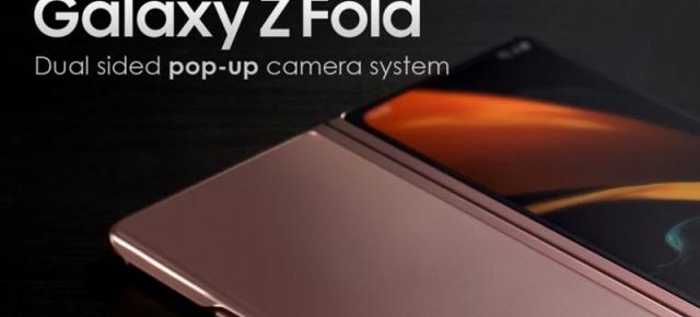 Samsung Galaxy Z Fold 3 ar putea adopta o cameră pop up (sau sub ecran), pentru a evita decupajul în display