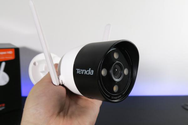 Prezentare Tenda CT6 - Cameră de supraveghere WiFi pentru exterior cu lentilă fixă și vizibilitate nocturnă color