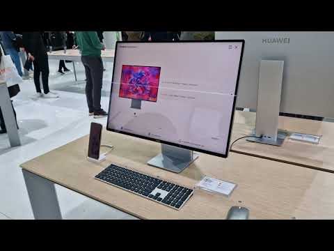 HUAWEI MateStation X - Video Hands-on cu All in one PC-ul Huawei de la MWC 2022 din Barcelona
