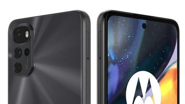 <b>Motorola Moto G22 apare în noi randări: telefon entry level ecran OLED, cameră quad, la 200 euro</b>După ce ultimele modele Moto lansate aveau un modul foto oval în stil Edge X30/Edge 30 Pro, acum acel design ajunge şi în zona de buget. Îl vedem pe Motorola Moto G22, care tocmai a scăpat din nou, în randări de la Winfuture