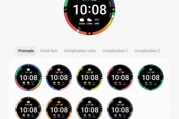Samsung Galaxy Watch5 - Screenshots