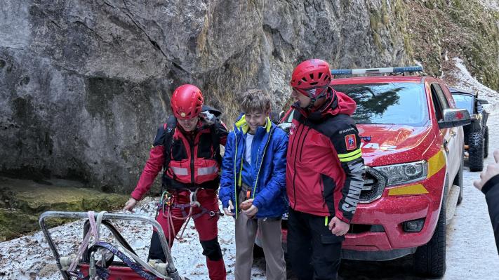 Simulare accident - Salvamont Zărnești