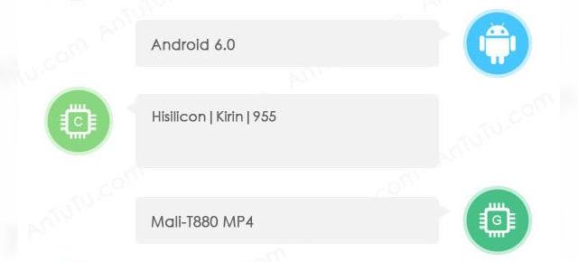 Procesorul Kirin 955 de pe Huawei P9 trecut prin testul AnTuTu, cu rezultate preliminare modeste