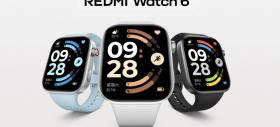 REDMI Watch 6 vine cu ecran mare AMOLED și promite aproape o lună de autonomie; Cât plătești?
