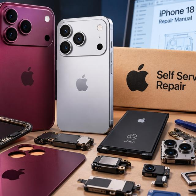 Apple oferă piese originale pentru repararea iPhone 18 Pro și Pro Max