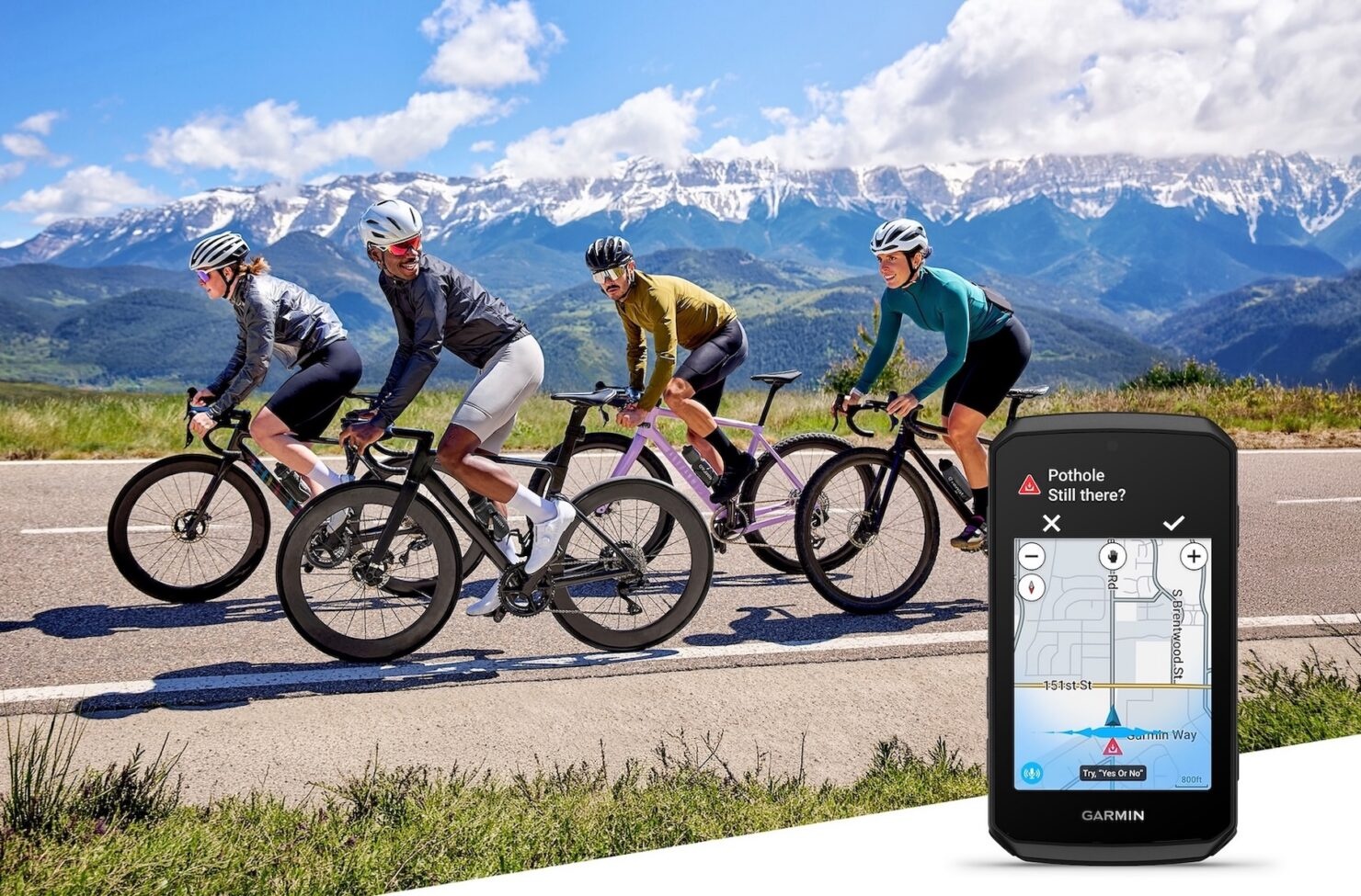 „Okay, Garmin” ajunge pe bicicletă: Edge 1060 răspunde la întrebări și raportează gropile