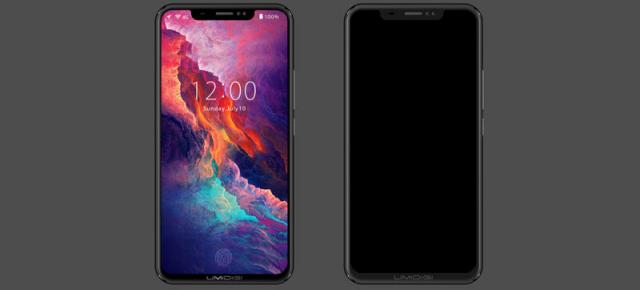 UMIDIGI Z2 va adopta un ecran similar celui de pe iPhone X, cu același decupaj în partea de sus