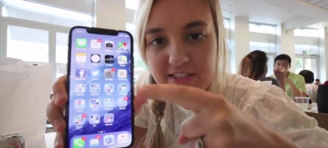 Apple concediază angajatul care s-a lăudat cu iPhone X în vlog-ul fiicei sale 