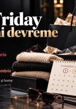 Fashion Days începe Black Friday pe 1 noiembrie cu reduceri de până la 90%; Trendyol pornește pe 3 și ține ofertele până pe 15