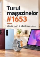 Turul Magazinelor #1653: Telefon Samsung sub 1000 lei, ceas HONOR la ofertă, hotă inteligentă de care nu știai