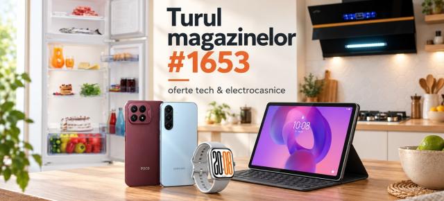 Turul Magazinelor #1653: Telefon Samsung sub 1000 lei, ceas HONOR la ofertă, hotă inteligentă de care nu știai