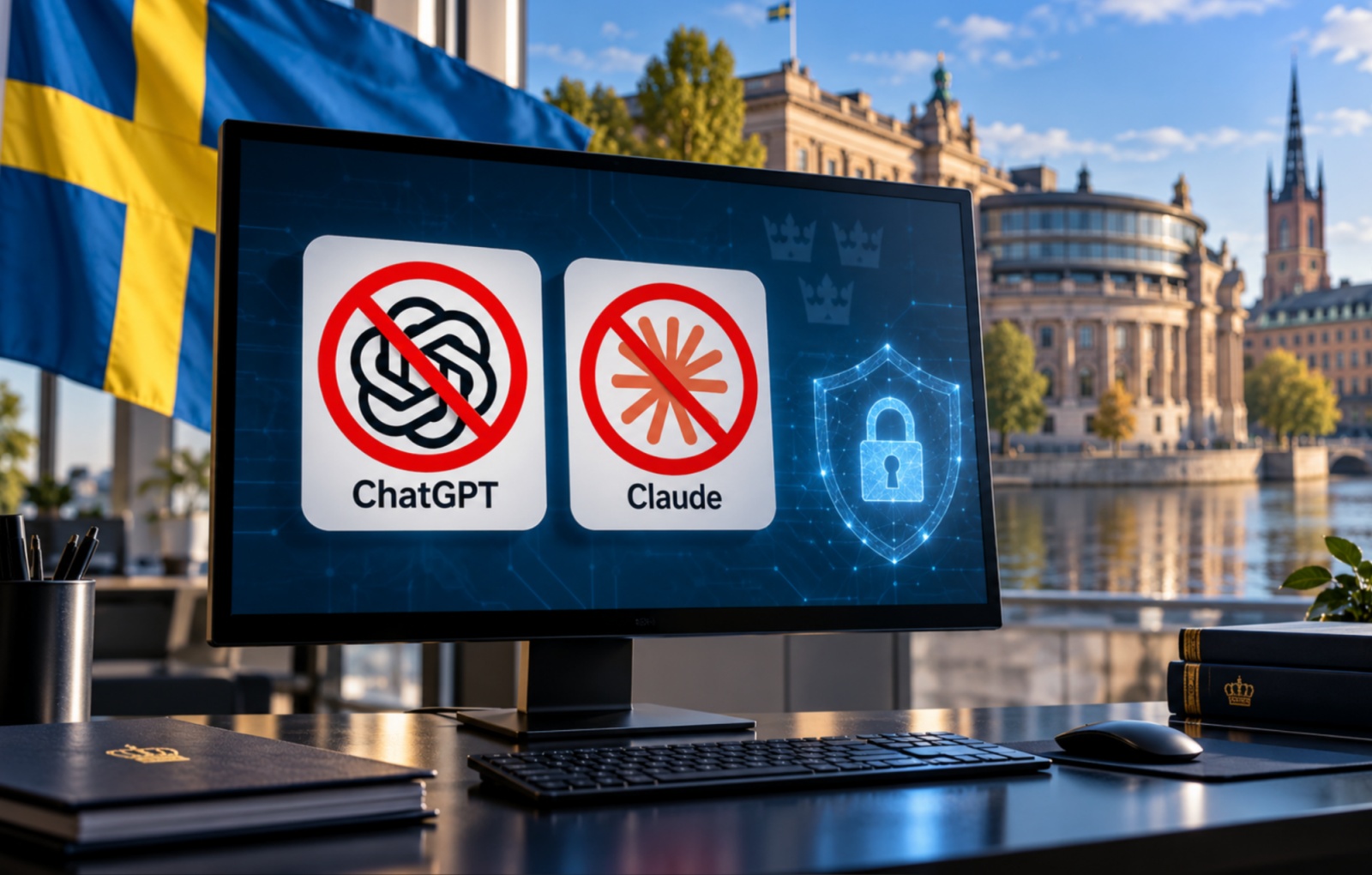 Suedia blochează ChatGPT și Claude pe PC-urile guvernamentale; Copilot rămâne aprobat