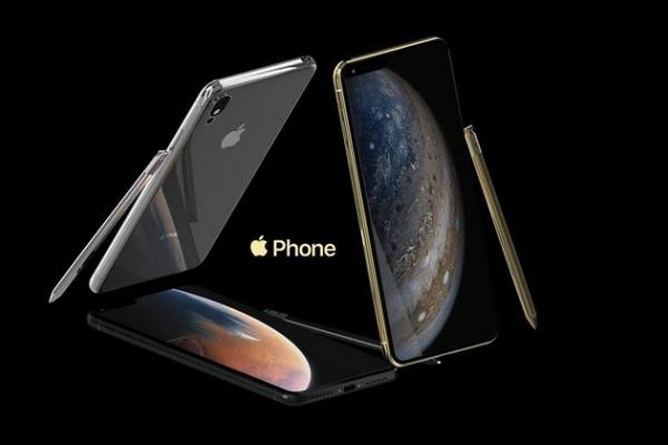 Apple Phone NU este un iPhone, ci un telefon Apple concept cu stylus şi 5 camere în spate