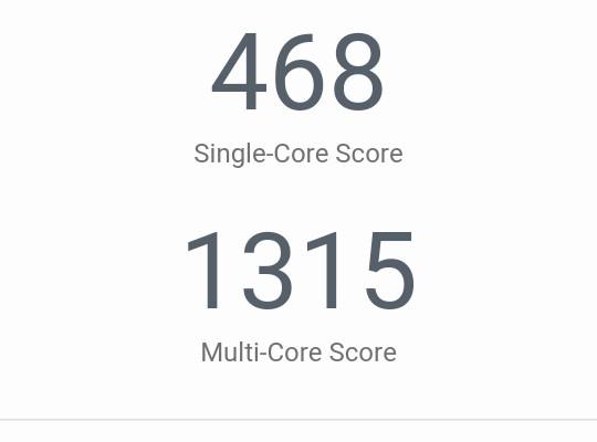 Coolpad Modena - Benchmark-uri