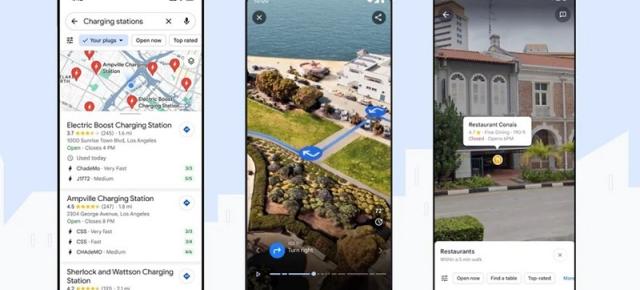 Google Maps a primit opțiuni bazate pe inteligență artificială (AI): Immersive View, integrare Lens, căutare avansată