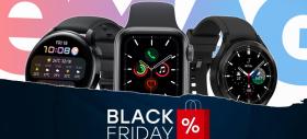 Top 10 smartwatch-uri de peste 1000 de lei de urmărit pe eMAG de Black Friday