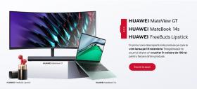 Huawei aduce în România laptopul MateBook 14s, căştile FreeBuds Lipstick şi monitorul de gaming MateView GT; Iată cum obţineţi un discount de 100 lei