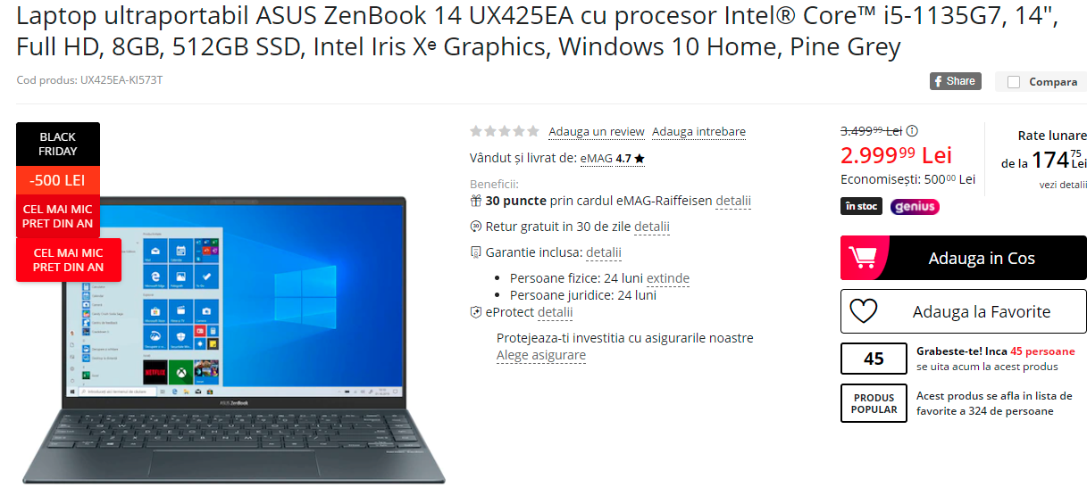 Black Friday 2021, Live Blogging Mobilissimo.ro; Reduceri și oferte eMAG, PC Garage, evoMAG, Cel.ro, Altex și alții.. - imaginea 360