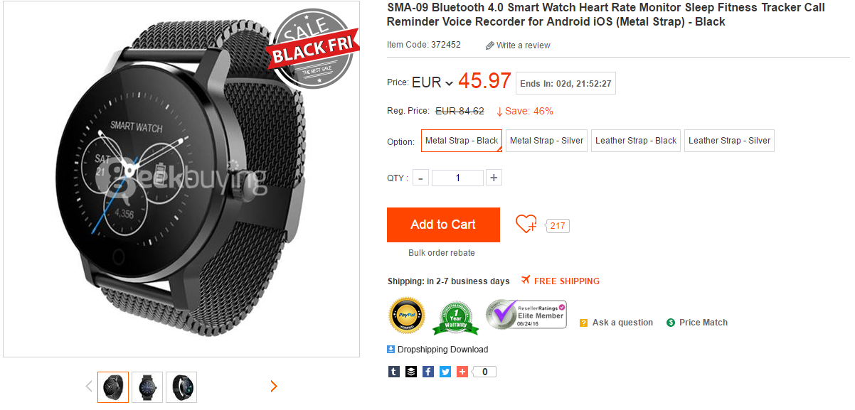 Black Friday made in China: iată cele mai bune oferte din 2016 ale Gearbest, Everbuying, TomTop și alți retaileri asiatici - imaginea 9