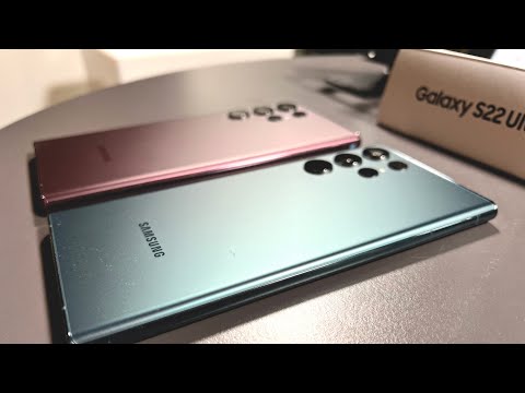Samsung Galaxy S22 Ultra Video Review Hands-On și Prime Impresii